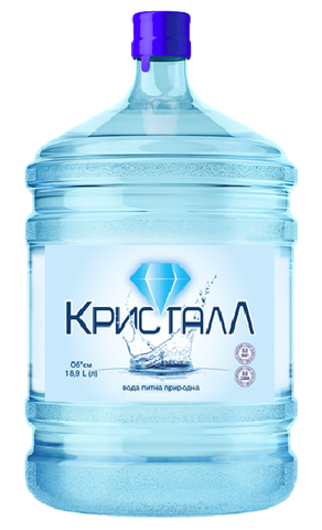 Вода питна негазлвана Кристалл 18,9 л